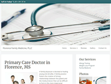 Tablet Screenshot of florencefamilymedicine.com